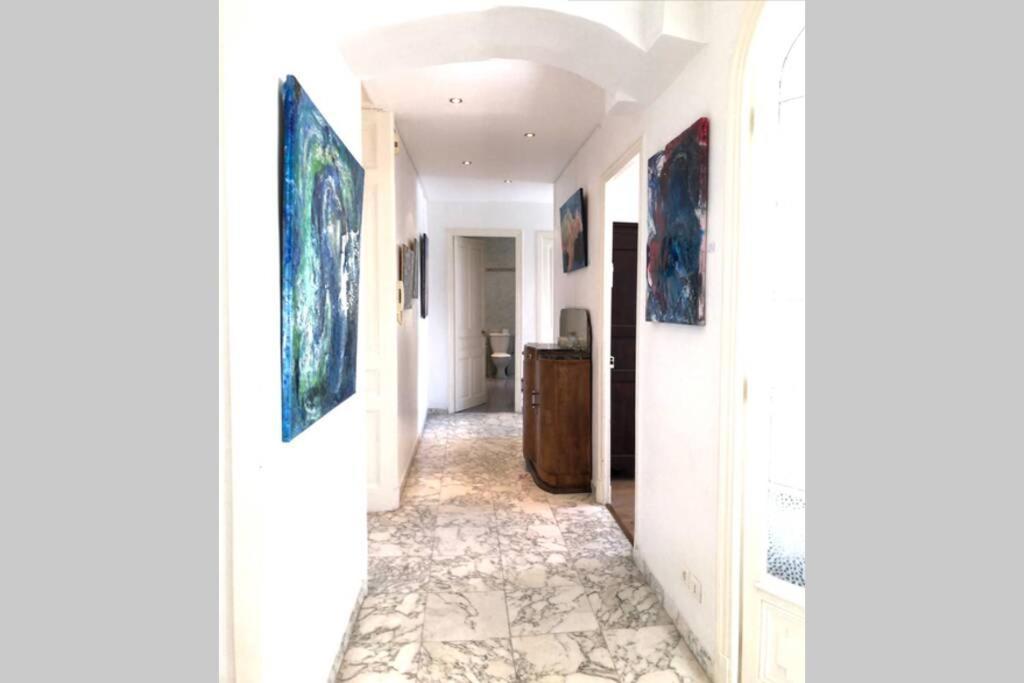 Spacious 3 BR flat Nice center - magnificent view-parking Exterior foto