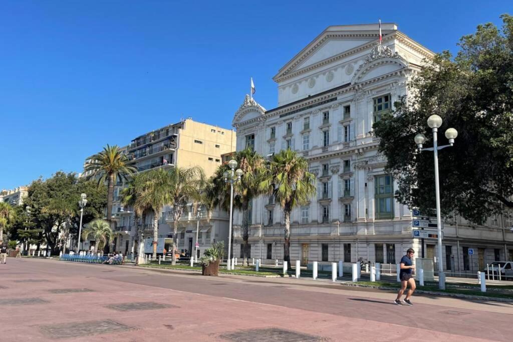 Spacious 3 BR flat Nice center - magnificent view-parking Exterior foto