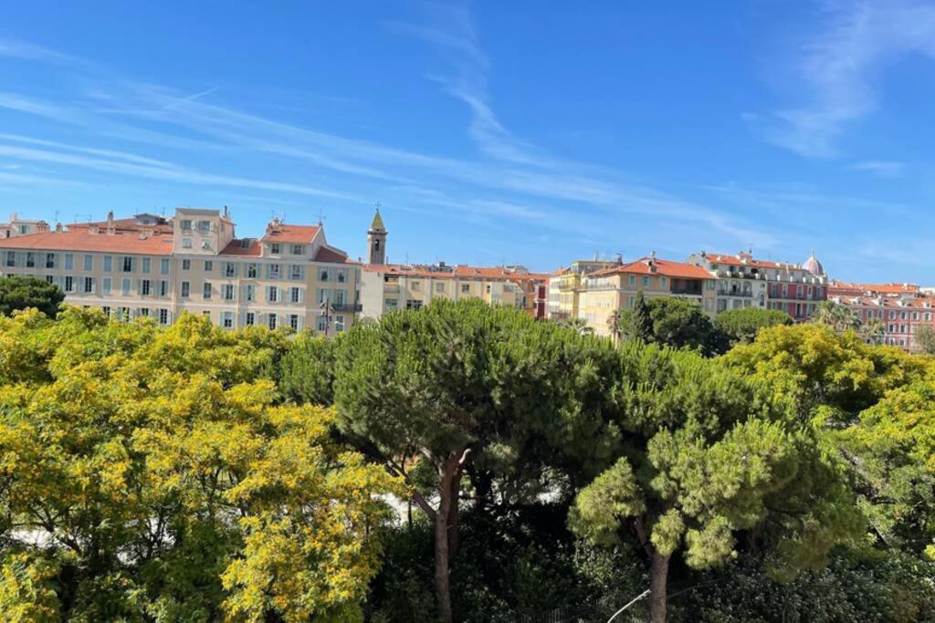 Spacious 3 BR flat Nice center - magnificent view-parking Exterior foto