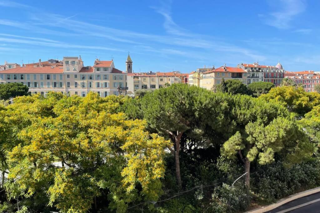 Spacious 3 BR flat Nice center - magnificent view-parking Exterior foto