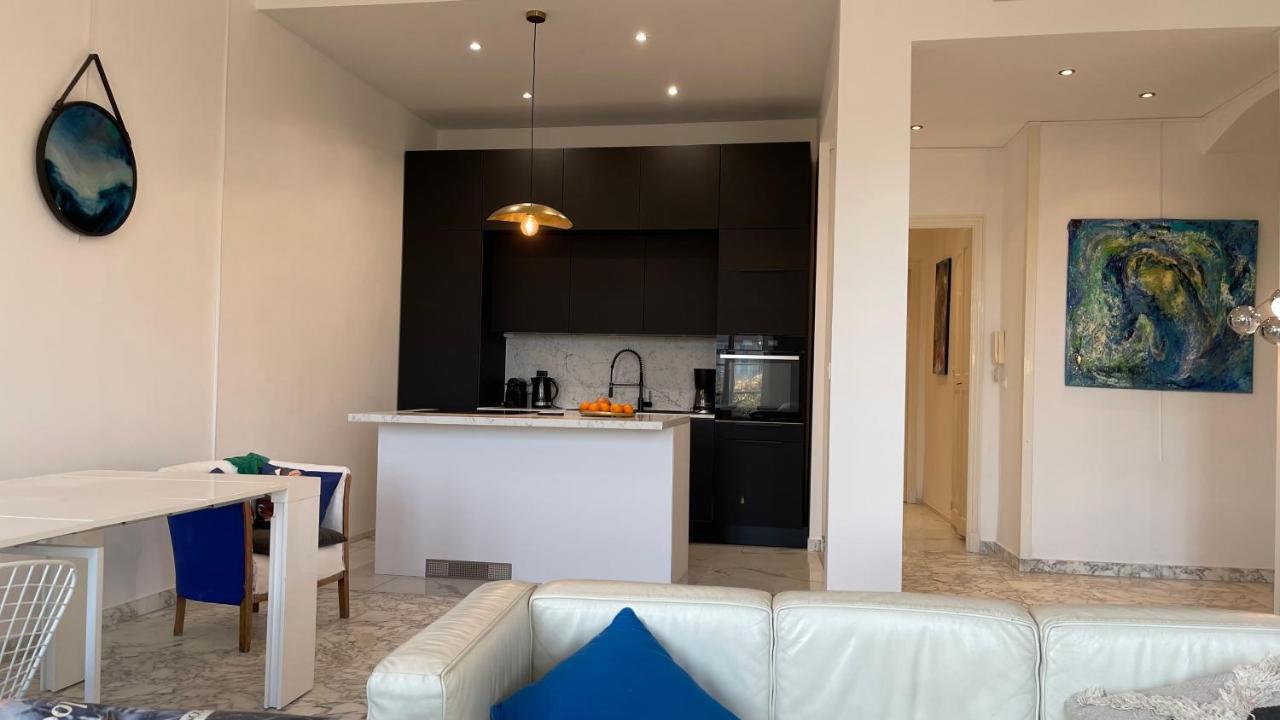 Spacious 3 BR flat Nice center - magnificent view-parking Exterior foto