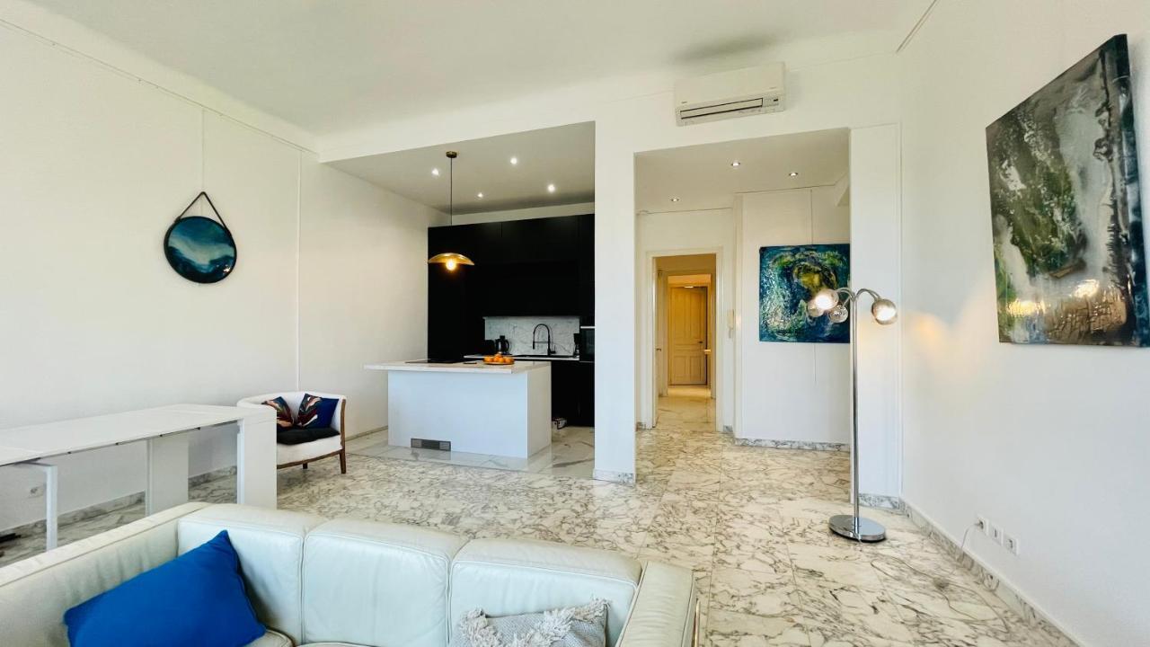Spacious 3 BR flat Nice center - magnificent view-parking Exterior foto