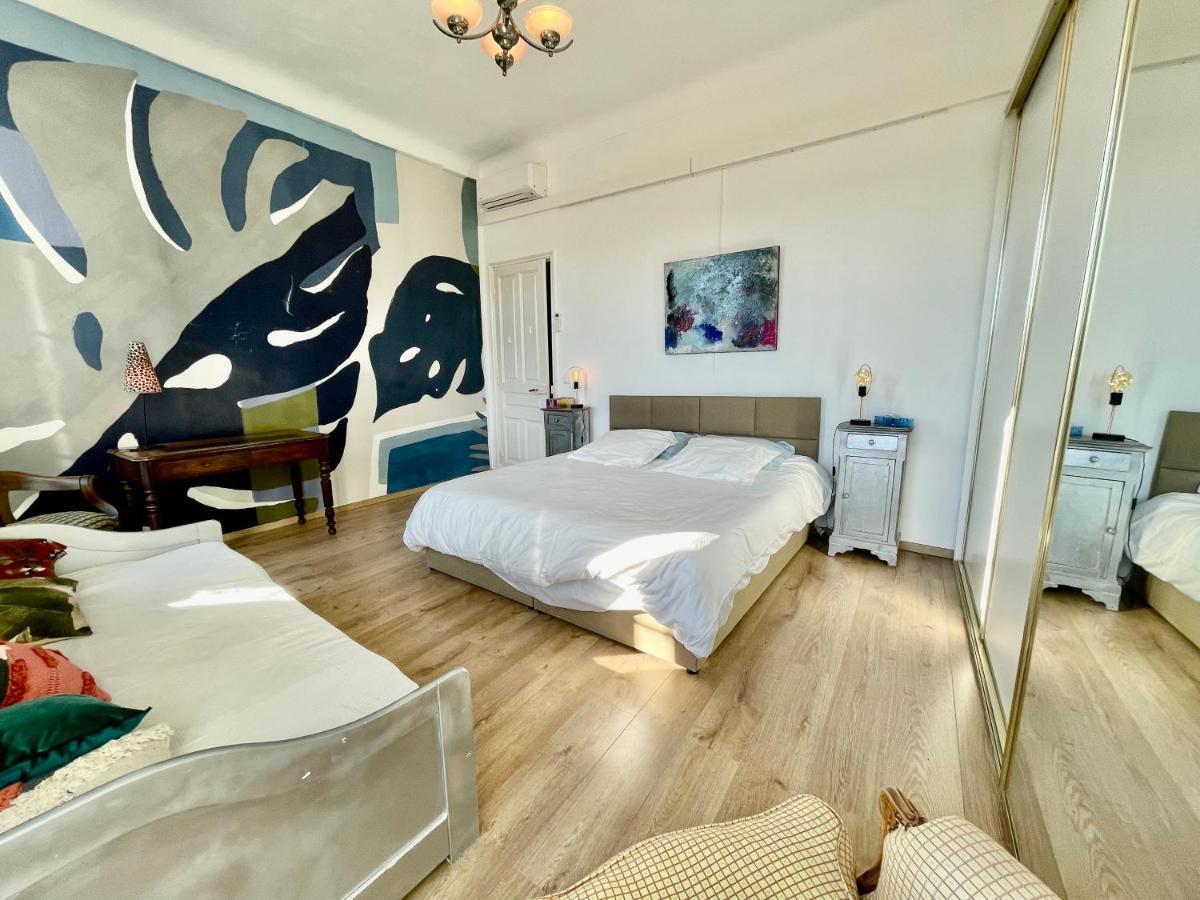Spacious 3 BR flat Nice center - magnificent view-parking Exterior foto