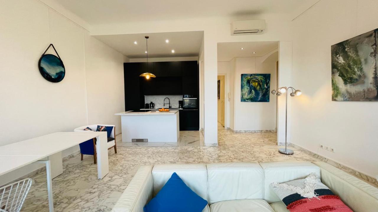 Spacious 3 BR flat Nice center - magnificent view-parking Exterior foto