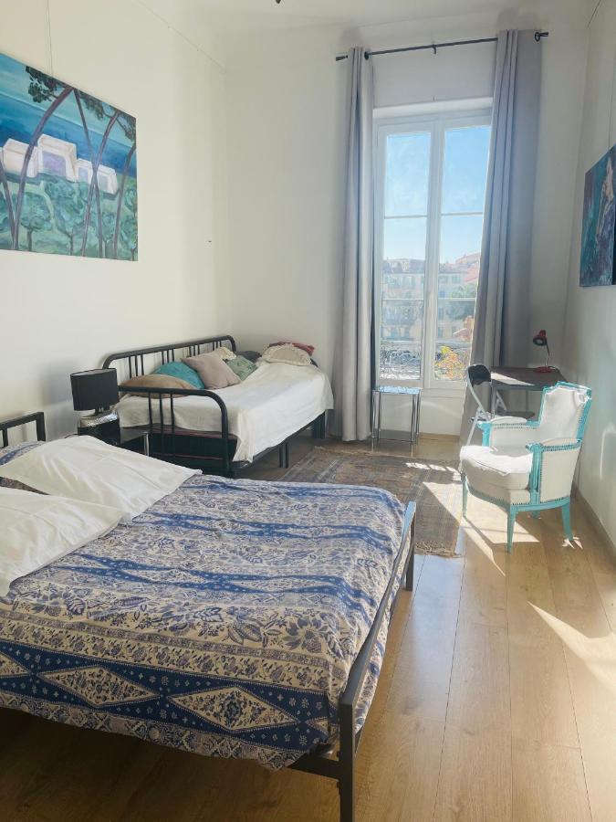 Spacious 3 BR flat Nice center - magnificent view-parking Exterior foto