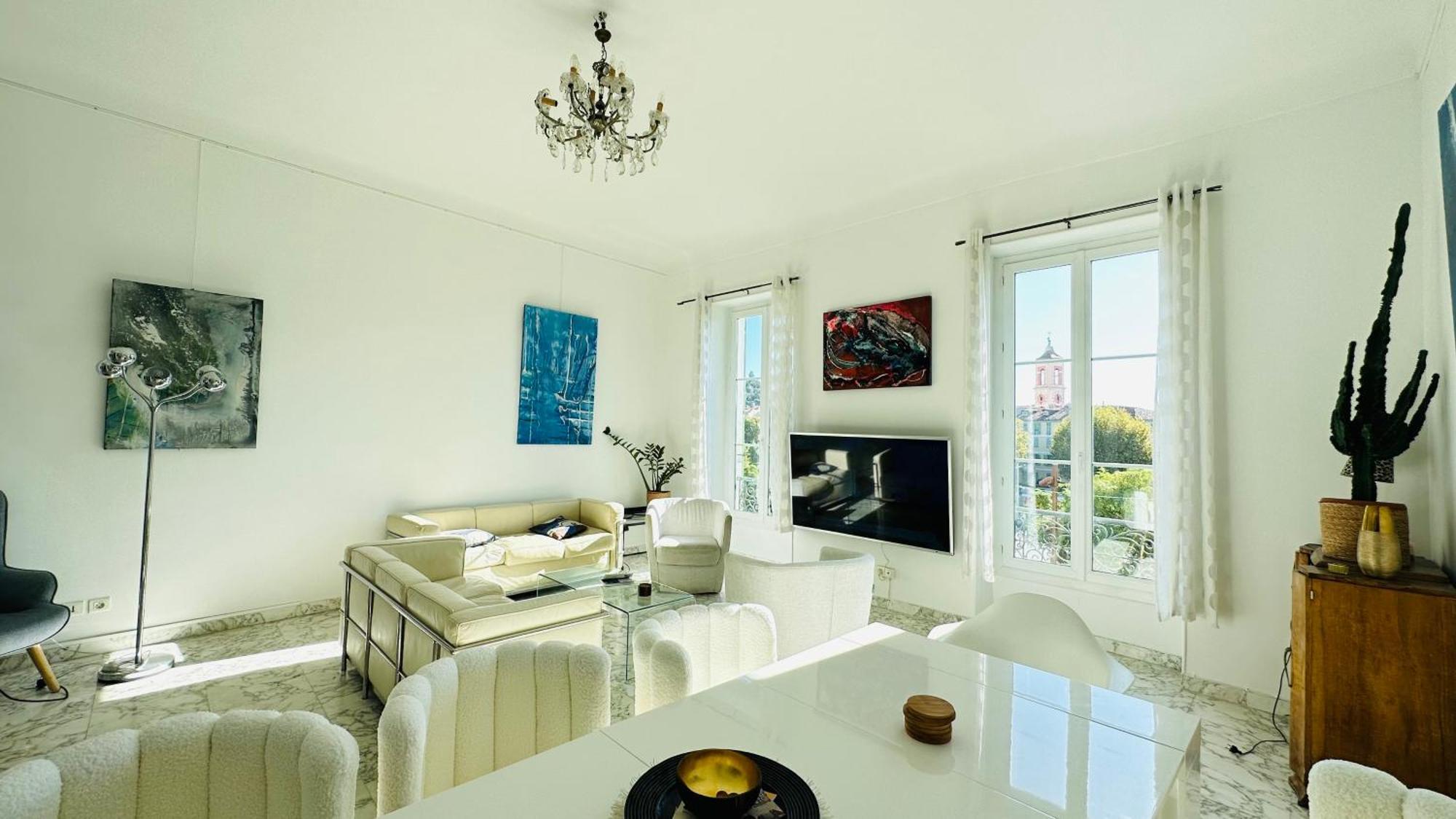 Spacious 3 BR flat Nice center - magnificent view-parking Exterior foto